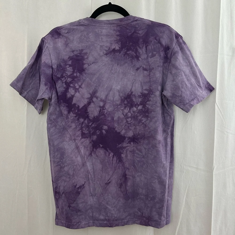 Vintage The Mountain Bald Eagle Graphic Tee in Purple Mens Size Small - Picture 5 of 6